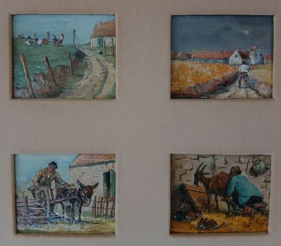 Daniel ROUVIERE (1930-2016)

Quatre petits...