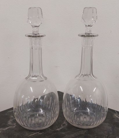 SERVICE DE VERRES en semi-cristal comprenant...