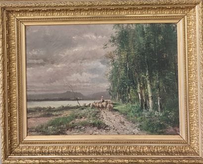 ECOLE DE LA FIN DU XIXème siècle

Bergère...