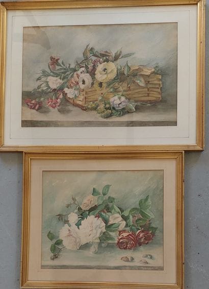 ECOLE DE LA FIN DU XIXème siècle

Fleurs

Deux...