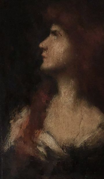 ECOLE DU XIXème siècle

Portrait de femme...