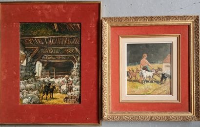 Daniel ROUVIERE (1930-2016)

Etable et Bergère

Deux...