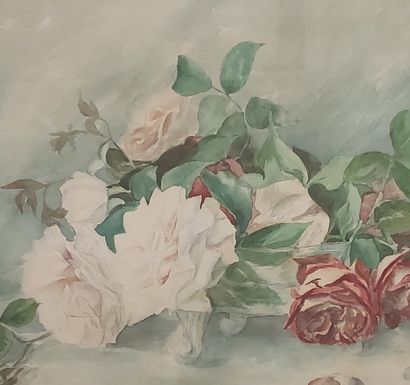 ECOLE DE LA FIN DU XIXème siècle

Fleurs

Deux...