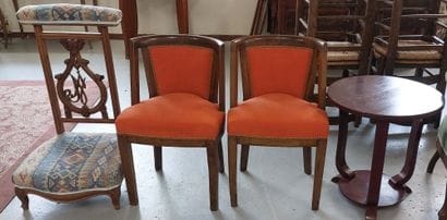 LOT de mobilier comprenant : 

- 1 paire...