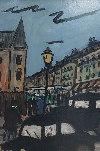 Jean-Claude MAAS (1946)

Rue animée à Paris

Huile...