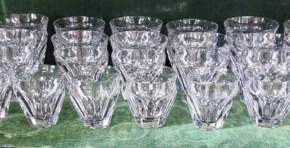 BACCARAT, modèle Harcourt Talleyrand

Partie...