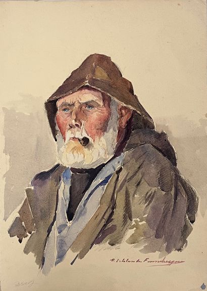 ECOLE BRETONNE DU XXème siècle 

Portrait...