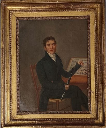 ECOLE DU DEBUT DU XIXème siècle 

Homme à...
