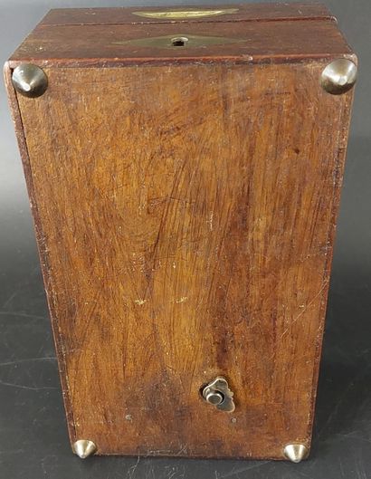Desk MUSIC BOX made of mahogany and mahogany...