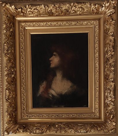 ECOLE DU XIXème siècle

Portrait de femme...