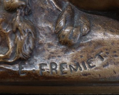 Emmanuel FRÉMIET (1824-1910) 

Jeune faune...