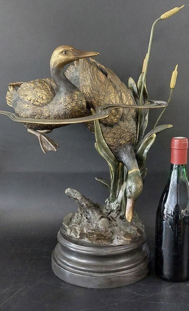 GRAND SUJET en bronze

Canards

Socle en...