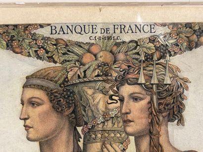 LOT DE 6 BILLETS DE 5000 FRANCS 

- 4 billets...