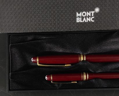 MONTBLANC Meisterstück bordeaux 

Deux stylos...
