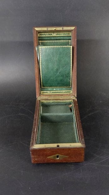 Desk MUSIC BOX made of mahogany and mahogany...