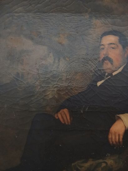ECOLE FRANCAISE du XIXème siècle 

Portrait...