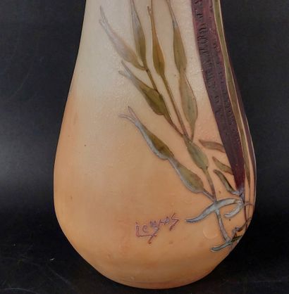 LEGRAS

Vase Legras à décor floral

Signé

H...