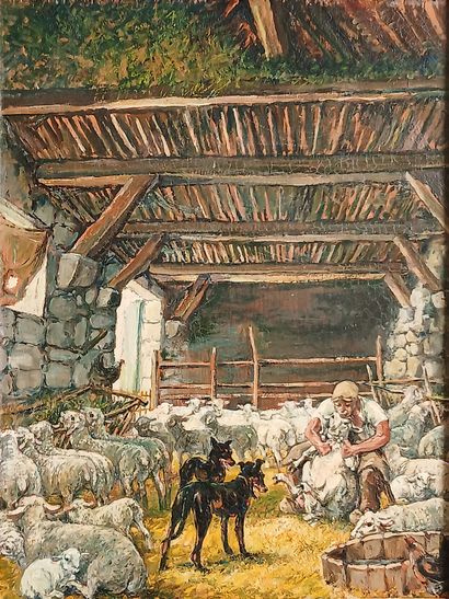 Daniel ROUVIERE (1930-2016)

Etable et Bergère

Deux...
