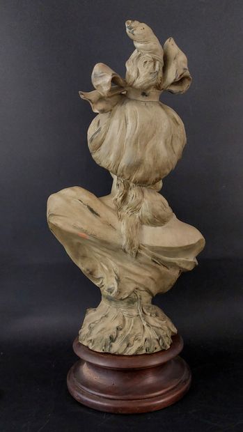 Justin Chrysostome SANSON (1833-1910) 

Moqueuse

Terre...