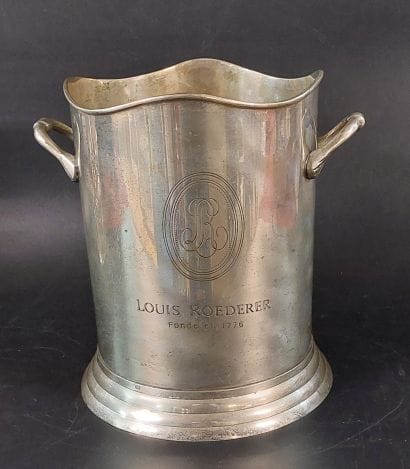 Louis ROEDERER 

Silver plated Champagne...