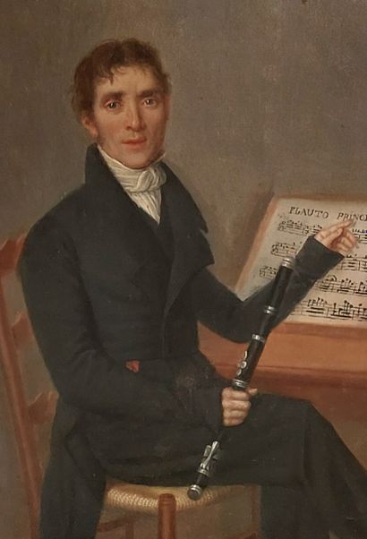 ECOLE DU DEBUT DU XIXème siècle 

Homme à...