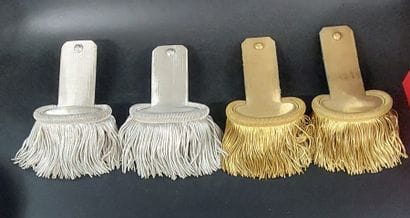 EPAULETTES pompier et militaire