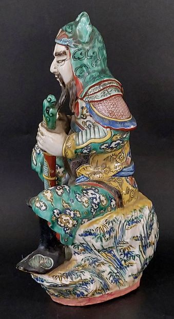 CHINE

Samuraï en porcelaine 

H : 30 cm

(accidents...