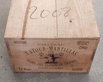 12 BOUTEILLES 

Château Latour-Martillac

Grand...