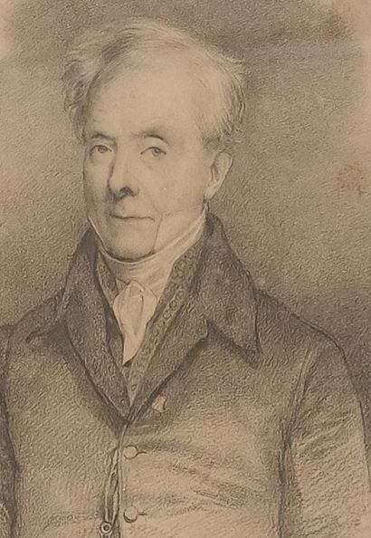 ECOLE DU XIXème siècle

Portrait d'homme

Dessin...