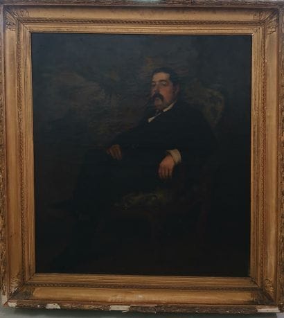 ECOLE FRANCAISE du XIXème siècle 

Portrait...