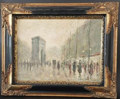 Claude GARDY (1949) 

Vue de Paris

Huile...