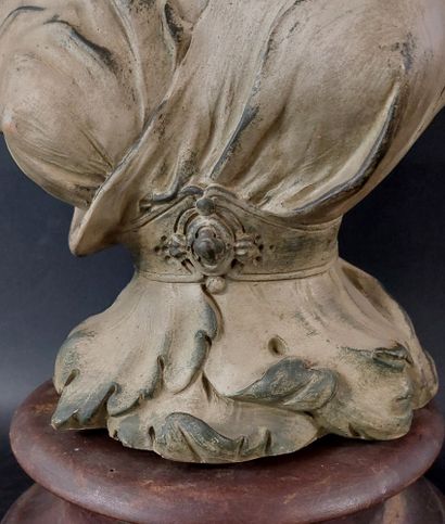Justin Chrysostome SANSON (1833-1910) 

Moqueuse

Terre...