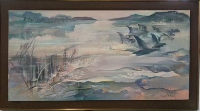 Jean Théobald JACUS (1924-2021) 

Là-bas...très...
