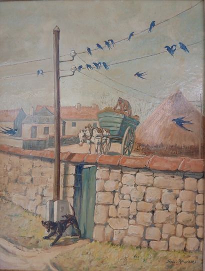 Daniel ROUVIERE (1930-2016)

Les hirondelles...