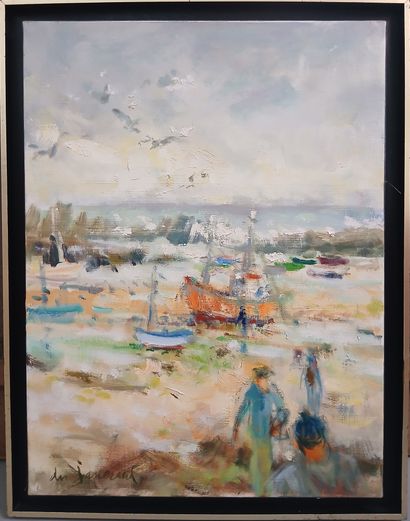 Daniel du JANERAND (1919-1990)

Basse mer,...