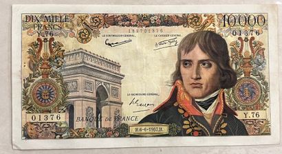 LOT DE 4 BILLETS NAPOLEON

- 3 billets de...