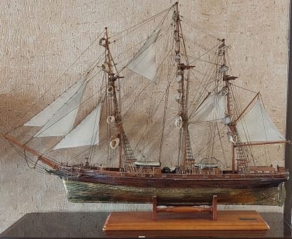 MAQUETTE en bois anglais du clipper anglais...