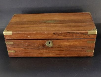 WRITING DESK made of mahogany, mahogany veneer,...