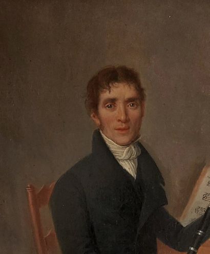 ECOLE DU DEBUT DU XIXème siècle 

Homme à...