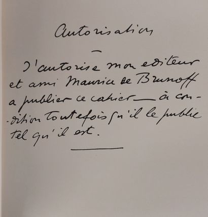 GUITRY, Sacha

The Illness

(uncollated)