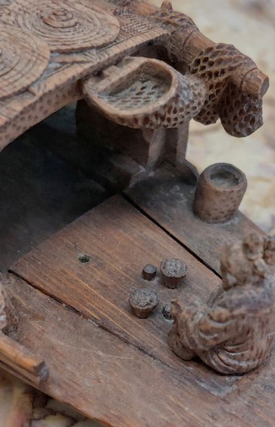 CHINE

Petit sujet en bois

Pagode

L : 16,5...