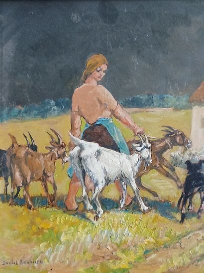 Daniel ROUVIERE (1930-2016)

Etable et Bergère

Deux...