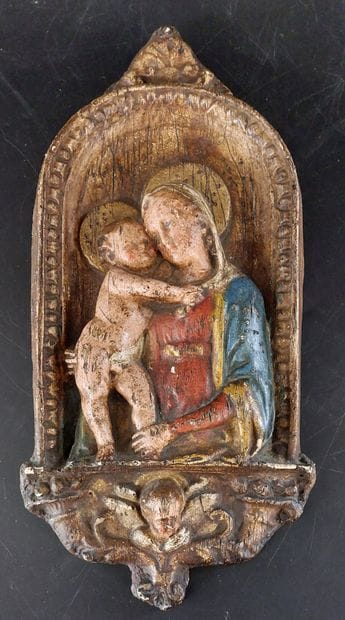 SUJET en plâtre

Vierge à l'enfant

29,5...