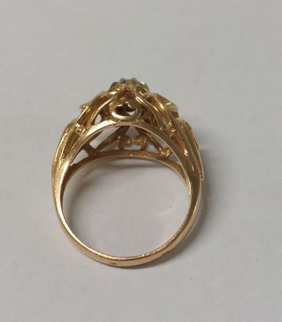 18K Gold and Diamond RING 

Size: 55/56

Weight:...