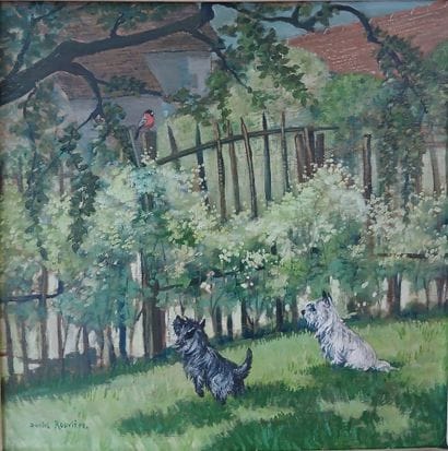 Daniel ROUVIERE (1930-2016)

Chiens à l'affut...