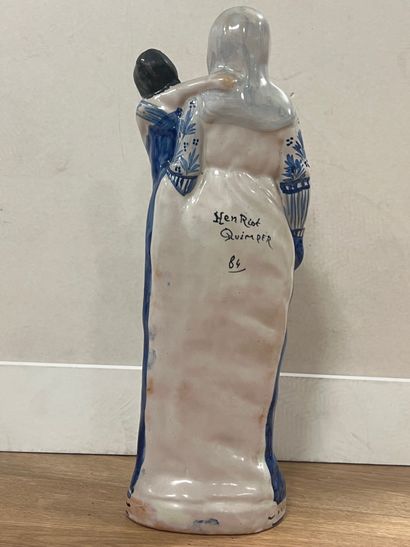 Henriot QUIMPER

Our Lady of the Dying 

Earthenware...