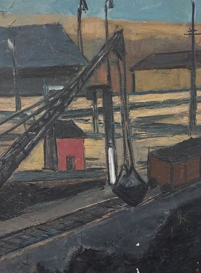 André RAFFIN (1927-2005)

Le dépôt, Evreux

Huile...