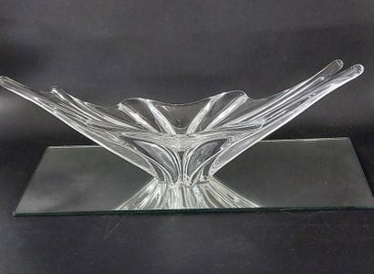 BACCARAT

Coupe en cristal de Baccarat

Estampillée

H...