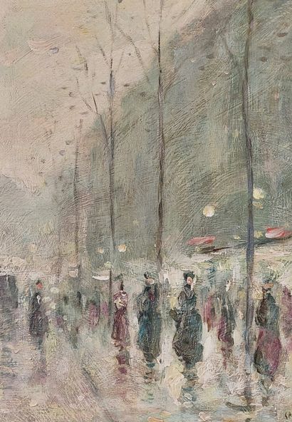 Claude GARDY (1949) 

Vue de Paris

Huile...
