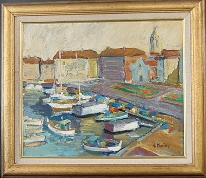 André MARIANI (1924–1997)

The Fish Market

Oil...